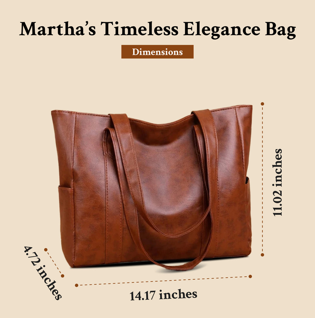 Martha’s Timeless Elegance | Leather Bag