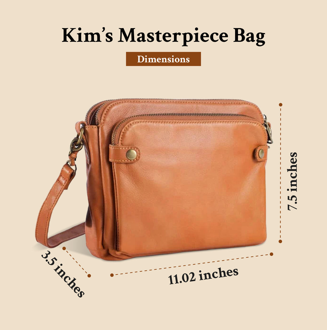 Kim’s Masterpiece | High Quality Leather Bag