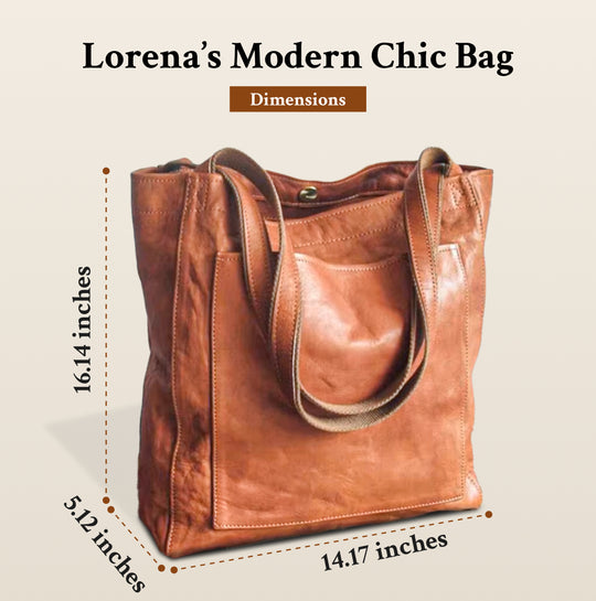 Lorena’s Modern Chic | Stylish Leather Bag