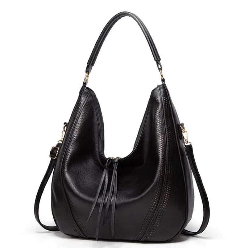 Minerva’s Classic Versatility | Vintage Leather Bag