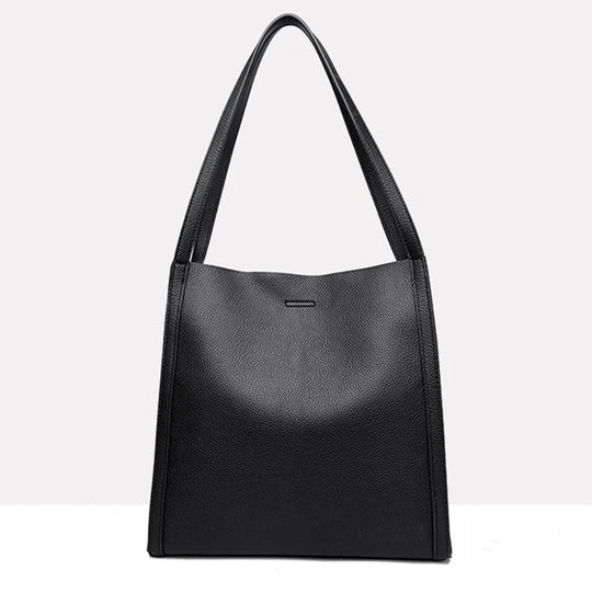 Grace’s Soft Serenity | Designer Leather Crossbody Tote